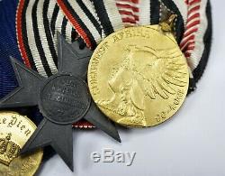 WW1 Imperial German Army pin afrika badge medal uniform WW2 parade ribbon bar