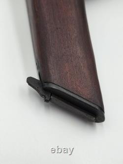 WW1 Style German Army Mauser C-96 Wood Buttstock Holster Set. Genuine Leather