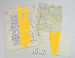 WW2 1944 German Wehrmacht war orders papers original military army unique