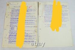 WW2 1944 German Wehrmacht war orders papers original military army unique