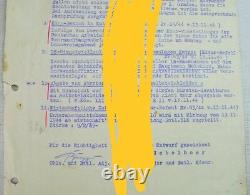 WW2 1944 German Wehrmacht war orders papers original military army unique