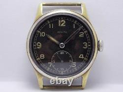 WW2 1944 Military Wristwatch German Army Zenith DH