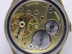 WW2 1944 Military Wristwatch German Army Zenith DH