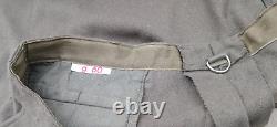 WW2 1945 -47 Early German Hvy Wool Green Grey Military Trousers G60