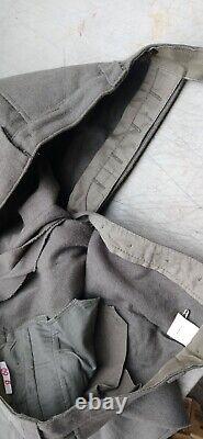 WW2 1945 -47 Early German Hvy Wool Green Grey Military Trousers G60