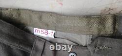 WW2 1945 -47 Early German Hvy Wool Green Grey Military Trousers G60