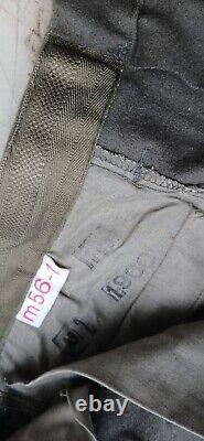 WW2 1945 -47 Early German Hvy Wool Green Grey Military Trousers G60