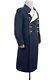 Ww2 Army German Greatcoat Repro M32 Navy Blue Wool General Army Trench Coat