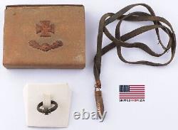 WW2 Box BELARUS German WWII Cigarette CASE Iron CROSS Oak MINSK Bullet 1941 Army
