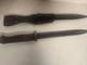 Ww2 German Army Field Bayonet Carl Eickhorn Frog Holder Scabbard Withbelt Holder