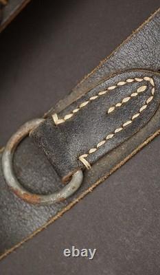 WW2 GERMAN ARMY Y-STRAPS withD-RINGS, RBN# ORIGINALS