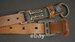 WW2 GERMAN ARMY Y-STRAPS withD-RINGS, RBN# ORIGINALS