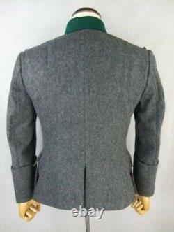 WW2 GERMAN M36 Officer Jacket Tunic Stone Grey Wool Jacket German Army 38-48