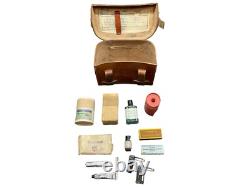 WW2 German 1941 Dated Medical Kit WWII Red Cross W Contents Army