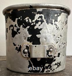 WW2 German Army Canteen with Cup O. H. W. 41 Matching Wehrmacht Otto Honsel