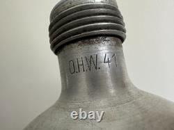 WW2 German Army Canteen with Cup O. H. W. 41 Matching Wehrmacht Otto Honsel