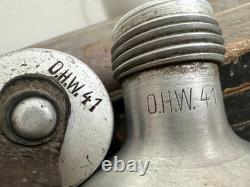 WW2 German Army Canteen with Cup O. H. W. 41 Matching Wehrmacht Otto Honsel