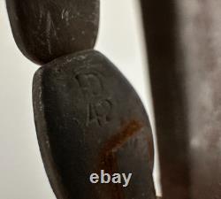 WW2 German Army Canteen with Cup O. H. W. 41 Matching Wehrmacht Otto Honsel