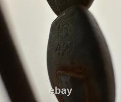 WW2 German Army Canteen with Cup O. H. W. 41 Matching Wehrmacht Otto Honsel