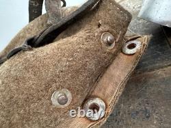 WW2 German Army Canteen with Cup O. H. W. 41 Matching Wehrmacht Otto Honsel