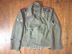 WW2 German Army E. M. Motorized Artillery Tunic (Lost Battalion's Repro.)