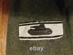 WW2 German Army E. M. Motorized Artillery Tunic (Lost Battalion's Repro.)