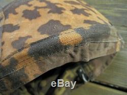 WW2 German Army Elite Uniform Helmet Cover Reversible Camo Camouflage WWII