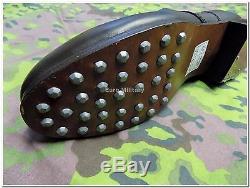 WW2 German Army Field Boots Schnürschuhe M37 Forged Sole TOP Repro 100% Cow