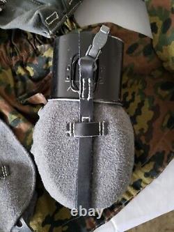 WW2 German Army Gear Lot With Camo Smock