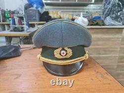 WW2 German Army Generals Officers Service Visor Hat Cap Schirmuttzen Repro