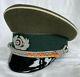 Ww2 German Army Heer Military Officers Parade Dress Visor Hat Cap