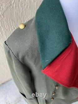 WW2 German Army Heer Field Marshal General Officers Overcoat Jacket Coat