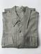 Ww2 German Army Heer Ss Issue Shirt, L/s Gray-green Italian Wool Iv 43-44 Rare