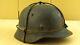 Ww2 German Army Helmet. M40. Cross Wire Camo. Named. Q66. Withliner. Vtg