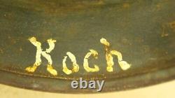 WW2 German Army Helmet. M40. Cross Wire Camo. Named. Q66. WithLiner. VTG