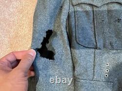 WW2 German Army Jacket Tunic original / With Holes