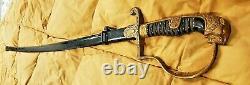 WW2 German Army Lions Head Officers Sword and Scabbord
