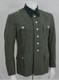 Ww2 German Army M35 Officer Wool Tunic Reproduction Field Grey Uniform Jacket