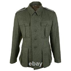 WW2 German Army M40 Field Gray Wool Tunic Premium