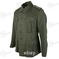 WW2 German Army M40 Field Gray Wool Tunic Premium