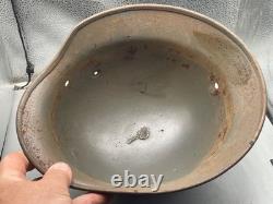 WW2 German Army M40 Helmet Modern Painted in Normandy Style Camo Size 64