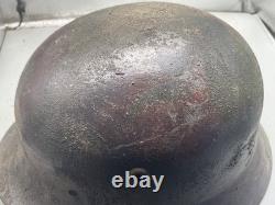 WW2 German Army M40 Helmet Modern Painted in Normandy Style Camo Size 64
