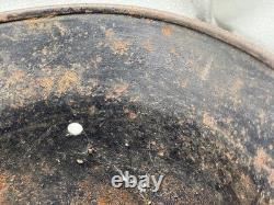 WW2 German Army M40 Helmet Original Painted Black Size 64