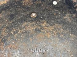 WW2 German Army M40 Helmet Original Painted Black Size 64