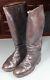 Ww2 German Army Officer's Jack Boots. Black Leather. Large Size. Good Condition