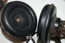 WW2 German Army Panzer Headset and Throat Mic