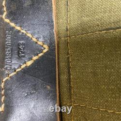 WW2 German Army Tornister Pack Dated 1943 With1944 Dated Straps