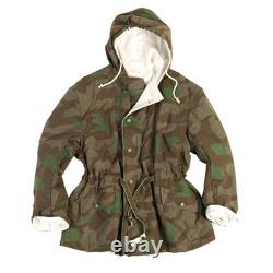 WW2 German Army WH Reversible Splintertarn & White Camo Jacket WWII Repro New