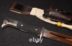 WW2 German Army Wehrmacht Dress Bayonet Carl Eickhorn Solingen 3rd Inf. Portepee
