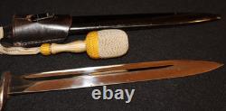 WW2 German Army Wehrmacht Dress Bayonet Carl Eickhorn Solingen 3rd Inf. Portepee